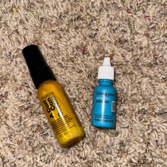 NWT living proof scalp treatment mini and matrix curl cream mini - Picture 1 of 3